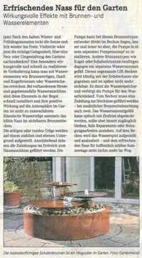 Presseartikel - Nürtinger Zeitung, Sonderbeilage 12/06/2021