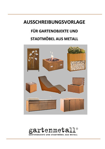 Ausschreibungsvorlage CASA 
