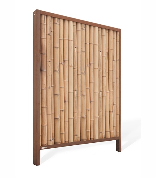 Sichtschutz-Rahmen, Breite 150 cm, Bambusfüllung