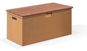 Aufbewahrungsbox ALVARO mit Sitzauflage aus KEBONY®