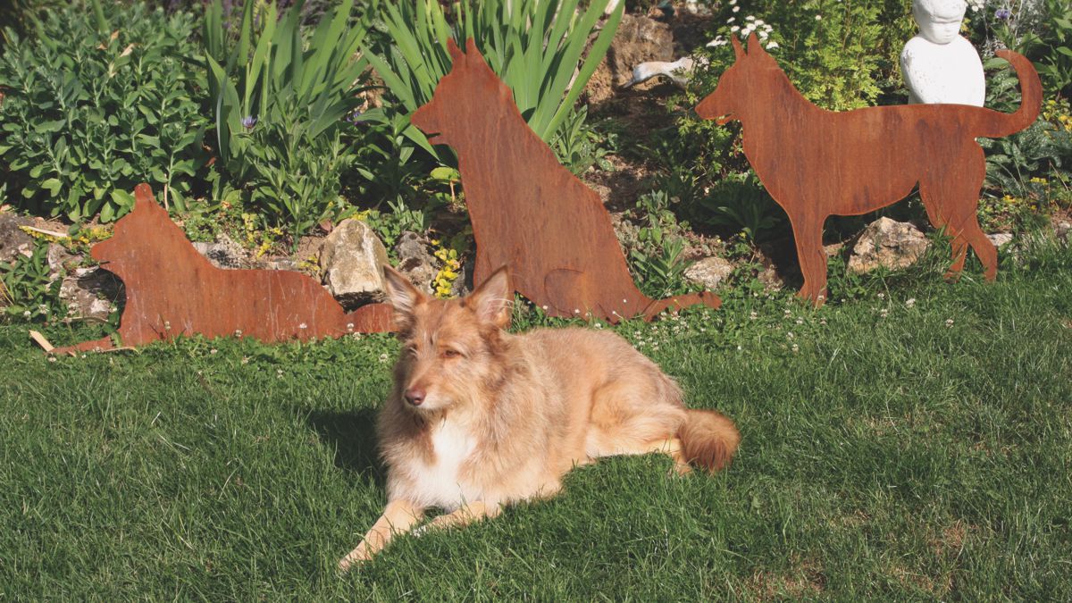 Gartenfiguren FIGURA, Sondermotiv Hund