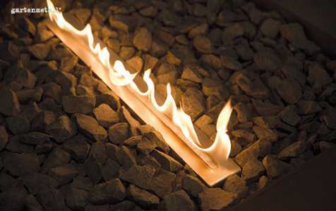 Flamme des Bioethanol-Brenners